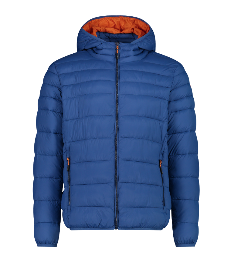 CMP MAN JACKET FIX HOOD Herren Winter-Steppjacke